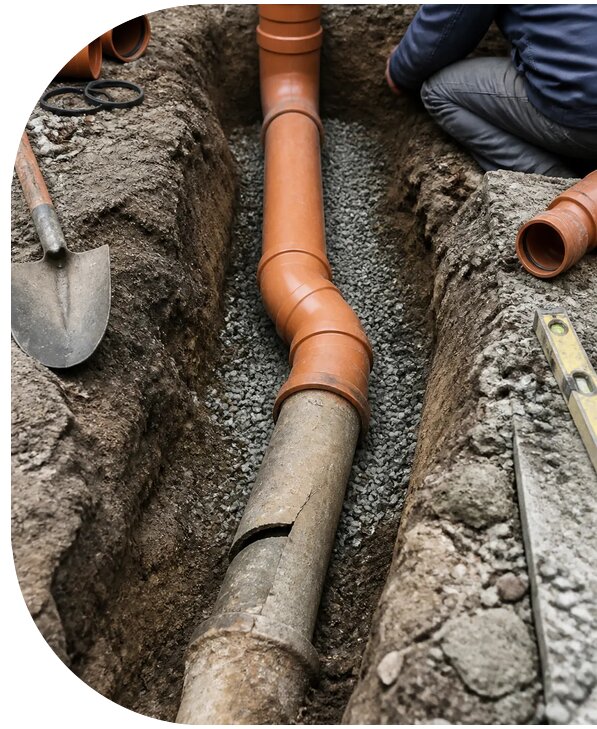 Ремонт наружной канализации в Гукове от 5133 р. | АПаруса-Гкв