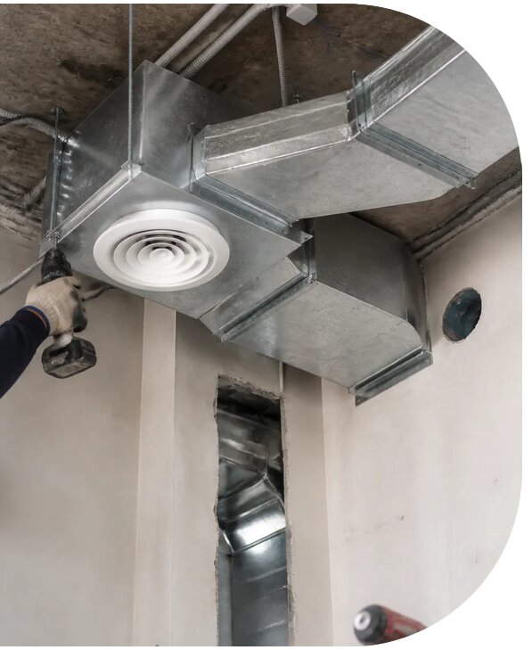 Монтаж систем промышленной вытяжной вентиляции в Гукове